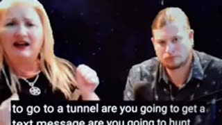 WOMAN EXPLAINS WHAT SHE HAS SEEN IN MELBOURNE TUNNELS
