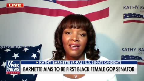 Kathy Barnette for U.S. Senate (R-PA) Excerpts From Fox News Interview