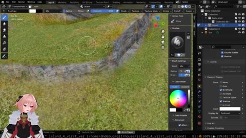VRChat - Making the Island - Blender and Unity - G7KTE and Danilen52 - 11-12-2023