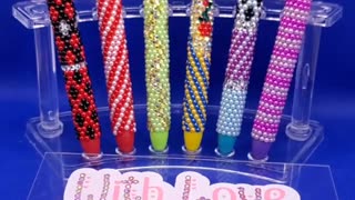 Magic in Every Stroke: Custom Bedazzled Pens with Enchanting Character Charms!!!