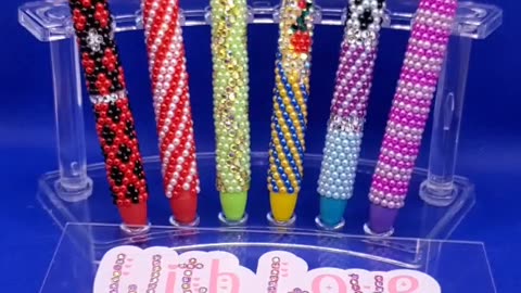 Magic in Every Stroke: Custom Bedazzled Pens with Enchanting Character Charms!!!