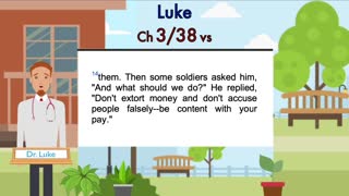 Luke Chapter 3 (Audio/ Video Holy Bible with Text by LTMproject)