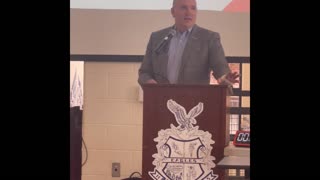 House Rep. Todd Jones speaks at the Forsyth County GOP Convention