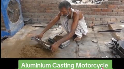 Aluminium casting motor cycle sprocket (Garari) making process