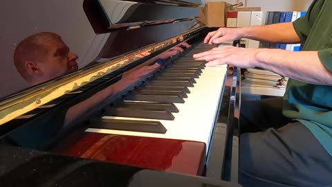 Ken Young plays William Tell Overture on piano