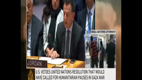 Israel bombs Gaza hospital, UNSC speeches: Palestine, Israel, Jordan & Egypt ambassadors 18Oct23