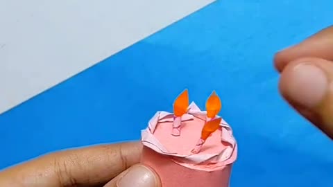 mini paper cake