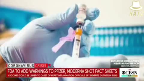 Even CBS Admits Pfizer & Moderna Jabs Linked To Heart Inflammation