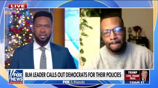 BLM leader calls out democrats for their policies