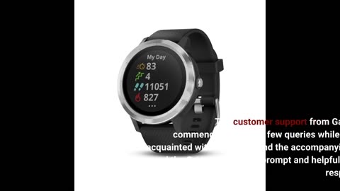 Honest Comments: Garmin Vivoactive 3 GPS Smartwatch Black (Black Stainless)