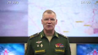 Russian Defence Ministry report on the progress of the special military operation (28 July 2023)