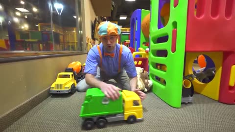 Blippi visits kinderland