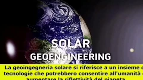 GEOINGEGNERIA - Irrorazione dell'ANIDRIDE SOLFOROSA: il prof. David KEITH consulente di Bill Gates ce ne parla.