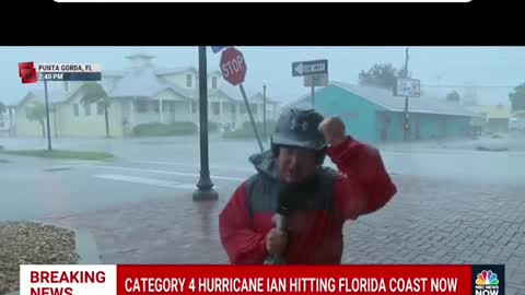 Kerry Sanders reports from Florida as Hurricane lan reaches the coast