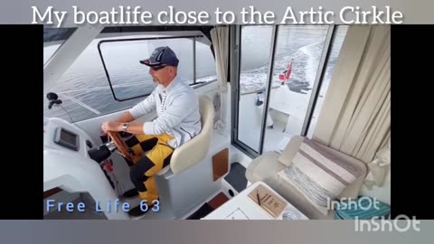 My boatlife close to the Artic Cirkle.