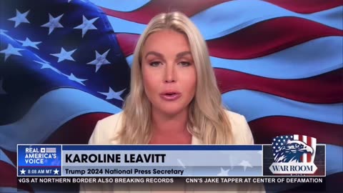 Karoline Leavitt complains to Steve Bannon after CNN snubs her