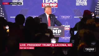 President Trump in Laconia, NH (Full Speech, Jan 22)