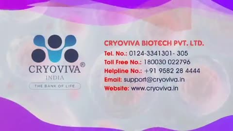 Cord blood Banking Process at Cryoviva India