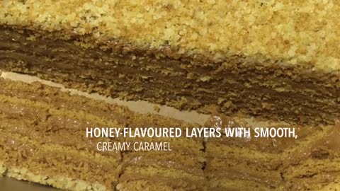 The Honey Cake from Australia | Unboxing and Tasting