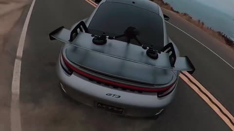 just a Porsche GT3 leaving properly
