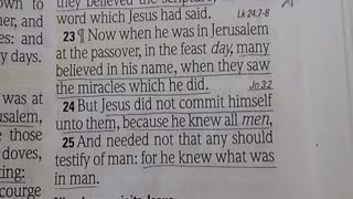 John 3. Nicodemus speaks with Jesus