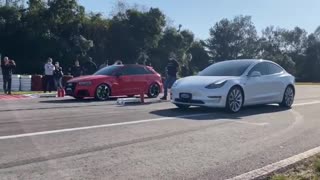 Audi X Tesla - Desafio Supercharger - Guaporé 24/07/2021