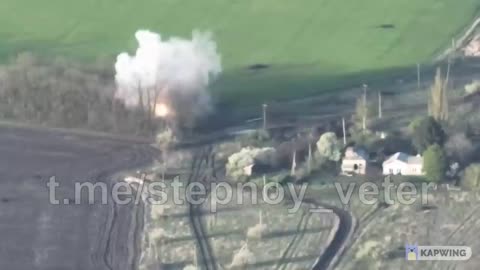 Footage of Russian tanks shelling of the positions of the Armed Forces of Ukraine