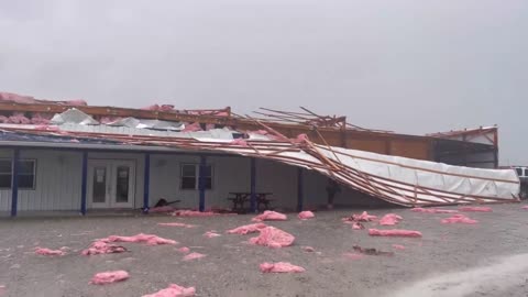 Damaging tornado hits New Castle, KY April 2, 2024
