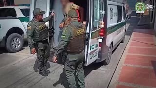 Así fue la captura de dos extranjeros señalados de apuñalar a un hombre en El Socorro, Santander
