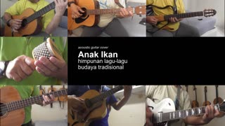 Guitar Learning Journey: Tajuk Lagu: Anak Ikan cover - instrumental