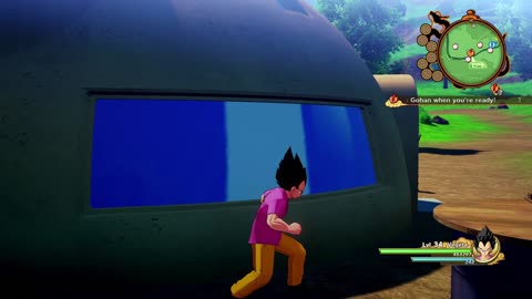 Vegeta sneaks into Goku's house?!!