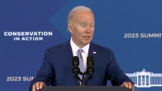 "I'm Having Trouble...." Biden Loses It During Speech