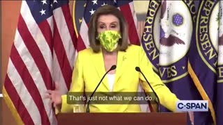Nervous Nancy Changes Her Position on Vaccine Mandates on a Whim