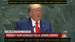 “O futuro não pertence aos globalistas, pertence aos patriotas” -Donald J. Trump