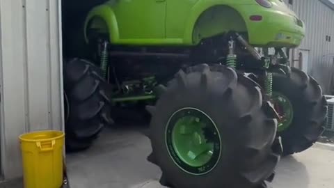 Modification design of large tire