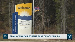 Trans-Canada Highway reopens east of Golden