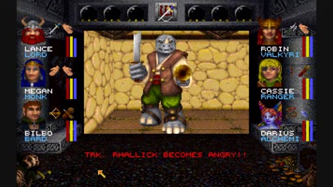 Review of Wizardry 7, Crusaders of the Dark Savant (DOS)