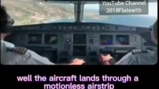 Pilot speaks about the shape of the earth