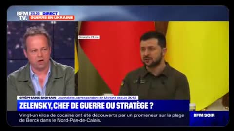 Stéphane Siohan: le président ukrainien Zelensky est creux.