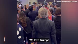 Nikki Haley Heckled by Trump Supporters at CPAC: "We Love Trump!"