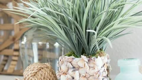 creative artistic Sea Shell craft/centerpiece home decoration