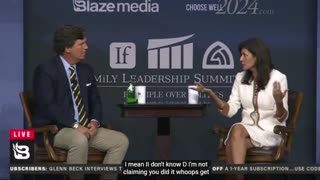 Tucker Carlson leaves Nikki Haley too stunned to speak with blunt question
