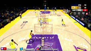 LeBron James BACK to BACK ALLEY-OOPS in NBA 2K23 Arcade Edition (NBA 2K Mobile)