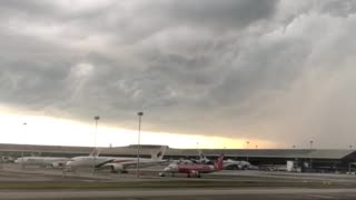 Amazing view in Kuala Lumpur international airport