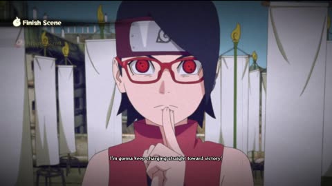 NINJA STORM 4 SARADA UCHIHA CHUNIN EXAM SUDDEN SHOWER CRUSHER VS MOMOSHIKI OTSUTSUKI