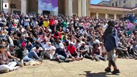 Watch: UCT Students Protesting At Upper And Lower Campus
