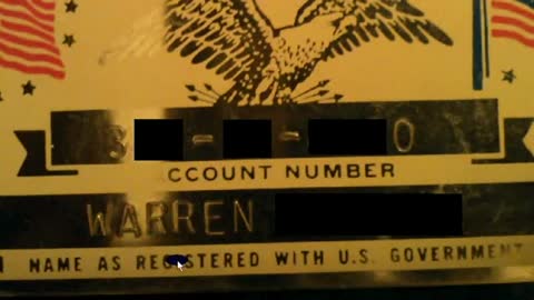 PROOF THAT YOUR SOCIAL SECURITY CARD NUMBER IS AN ACCOUNT NUMBER LOW