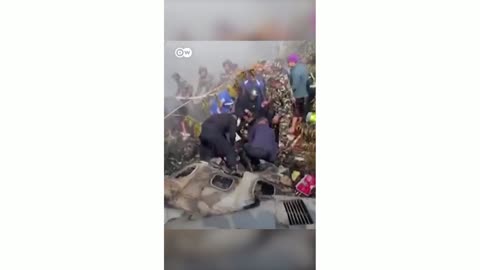 Dozens dead in Nepal plane crash (video) short