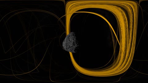 A Web Around Asteroid Bennu #BennuWeb #AsteroidBennu #BennuDiscoveries