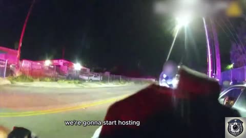 Bodycam footage shows San Bernardino stopping SERIAL ARMED ROBBER